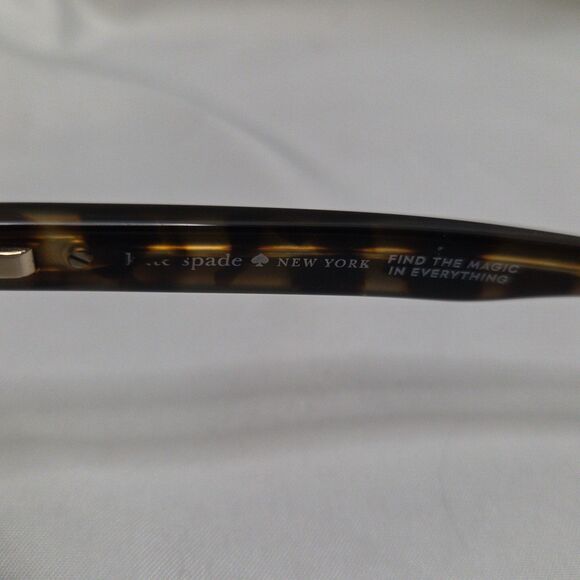 Kate Spade NY Carolanne WR9 Eyeglasses Havana Brown Tortoise FRAME 51-17-140 - Picture 4 of 7